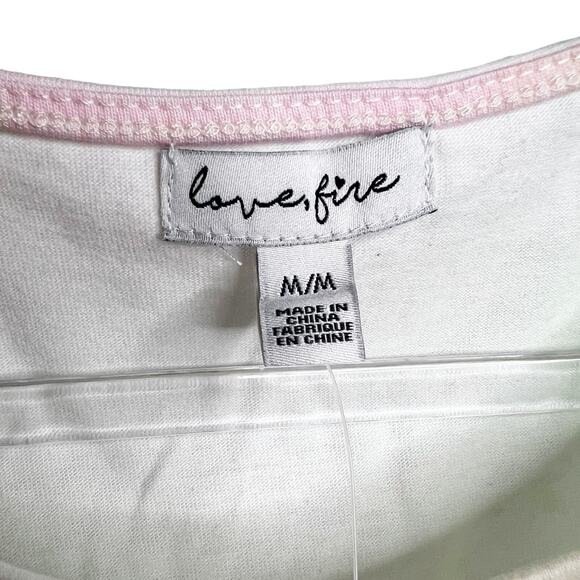 LOVE FIRE Girls Tie Dye Sleeveless Tiered Tank Dress Multicolor Size Medium NWT - Picture 3 of 6